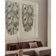 COPPIA TENDINE STAMPATE ROLL UP BARBARA LINEA ORO