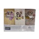 3 PEZZI STROFINACCI SPUGNA COTONE RICAMATO BREAKFAST CHERRY VINGI