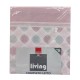 COMPLETO LENZUOLA COTONE CRISTALLO LIVING IMBERTI ROSA