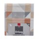 COMPLETO LENZUOLA COTONE YOUNG LIVING IMBERTI ARANCIO