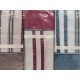 ASSORTITO 3 PEZZI COMPLETO LENZUOLA MATRIMONIALE COTONE RIGHE HOME SWEET HOME