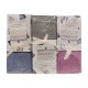 ASSORTITO 3 PEZZI COMPLETO LENZUOLA MATRIMONIALE COTONE PERCALLE GINKO POIS HOME SWEET HOME