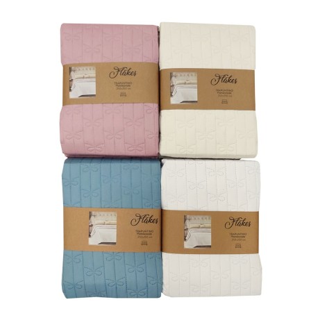 TRAPUNTINO MATRIMONIALE TERMOSALDATO MICROFIBRA FLAKES LOVELY HOME
