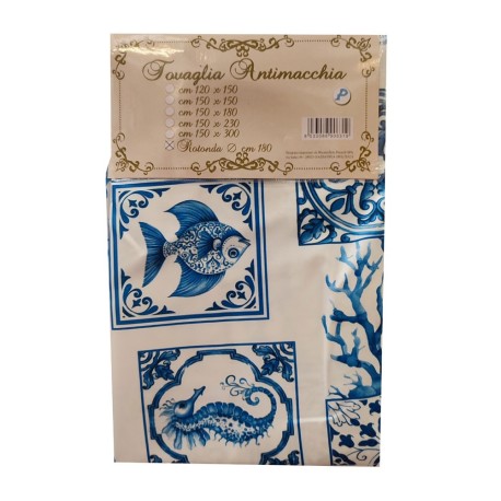 TOVAGLIA ANTIMACCHIA MAIOLICA MARE PEZZOLI