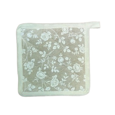 SET 12 PEZZI PRESINE MIROS ROSELLINE BEIGE PEZZOLI