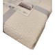TRAPUNTINO MATRIMONIALE MICROFIBRA JACQUARD DOUBLE FACE CORINTO 8 SOPHIE