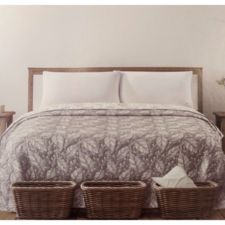 TRAPUNTINO MATRIMONIALE MICROFIBRA JACQUARD DOUBLE FACE CORINTO 6 SOPHIE