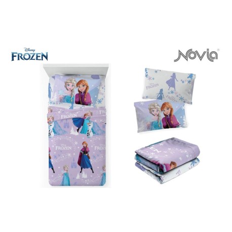 COMPLETO LENZUOLA COTONE FROZEN DISNEY NOVIA