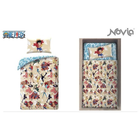COMPLETO LENZUOLA COTONE ONE PIECE NOVIA