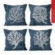 ASSORTITO 4 PEZZI FEDERA CUSCINO ARREDO 45X45CM DIGITALE DERYA SGHOME
