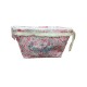 SET SPUGNA 1+1 POCHETTE E BAULETTO COTONE RICAMATO BEAUTIFUL FIORI CRISTINA CIONI