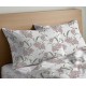 COPPIA FEDERE CUSCINO COTONE MAGNOLIA QUADRIFOGLIO