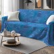 COPRITUTTO TELO ARREDO COTONE ZODIACO QUADRIFOGLIO