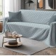COPRITUTTO TELO ARREDO COTONE CATENA QUADRIFOGLIO
