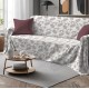 COPRITUTTO TELO ARREDO COTONE MAGNOLIA ROSA QUADRIFOGLIO