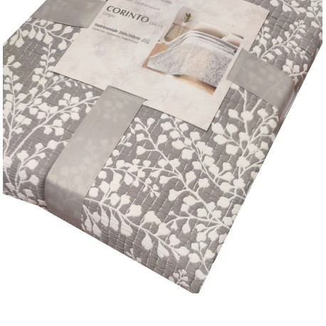 TRAPUNTINO MATRIMONIALE MICROFIBRA JACQUARD DOUBLE FACE CORINTO 11 SOPHIE