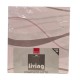 COMPLETO LENZUOLA COTONE ONDA LIVING IMBERTI ROSA