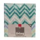 COMPLETO LENZUOLA COTONE ZIGZAG LIVING IMBERTI VERDE
