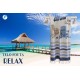 TELO MARE PAREO FOUTA 100X200CM RELAX PEZZOLI