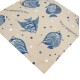 FEDERA CUSCINO ARREDO 42X42CM MARE BLU MIROS PEZZOLI