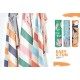 CONFEZIONE 6 PEZZI TELO MARE PAREO 90X170CM EASY E FUN GIT