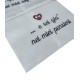 COPPIA FEDERE CUSCINO COTONE RICAMATA SEI USCITO DAI MIEI SOGNI PEZZOLI