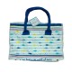 BORSA DA MARE COTONE CON ZIP LOVE FISH PEZZOLI
