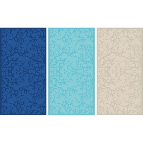 TELO MARE 90X165CM SPUGNA JACQUARD IN RILIEVO MERCAN SGHOME