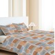 COPRILETTO COTONE PIQUET SQUARE QUADRIFOGLIO