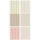 STROFINACCI 50X70CM 6 PEZZI COTONE TINTO IN FILO DABI  SGHOME