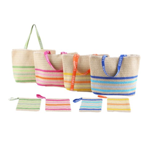 SET BORSA MARE E POCHETTE CHIARA SGHOME