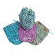 ASSORTITO 8 PEZZI SACCA MARE COTONE LEOPARD GITIESSE