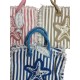 ASSORTITO 6 PEZZI BORSA DA MARE PICCOLA COTONE ESTEREL GITIESSE