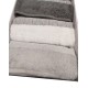 SET 3 ASCIUGAMANO + 3 OSPITE SPUGNA JACQUARD IPERIONE GABEL
