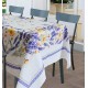 TOVAGLIA COTONE DIGITALE LAVANDA FIORI PEZZOLI