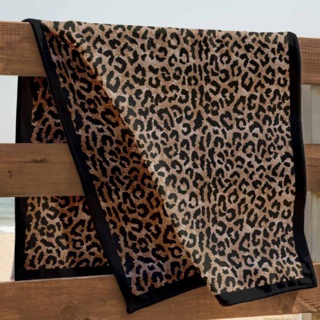 TELO MARE 90X165CM SPUGNA JACQUARD LEO SGHOME