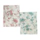 COPPIA TENDINE STAMPATE MIA ROSELLINE M090 DOLCE CASA