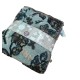 PLAID LANA COTTA 150X170CM FIORI FOGLIE PERLATEX