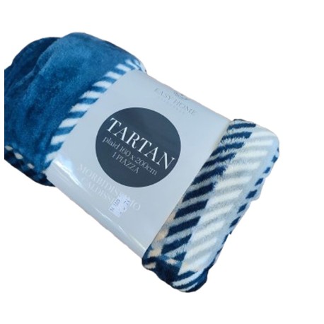 PLAID PILE STAMPATO TARTAN EASY HOME