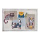 TAPPETO CUCINA COTONE CANVAS ANTISCIVOLO GATTI CUBOTTI PEZZOLI