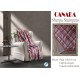 PLAID PILE STAMPATO AGNELLATO CANADA PEZZOLI
