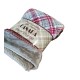 PLAID PILE STAMPATO AGNELLATO CANADA PEZZOLI