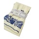 STROFINACCI 3 PEZZI 60X90CM COTONE CUCINA ROMAGNOLA UVA BLU HOME SWEET HOME