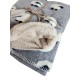 PLAID PILE EFFETTO LANA COTTA 3D AGNELLATO WALD PECORELLE GIT
