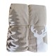 PLAID PILE EFFETTO LANA COTTA 3D AGNELLATO WALD RENNE ALBERI GIT