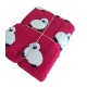 PLAID PILE 130X160CM EFFETTO LANA COTTA 3D PECORELLE LAMBI SGHOME