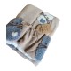 PLAID PILE 130X160CM EFFETTO LANA COTTA 3D GATTINI SGHOME