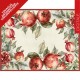 TOVAGLIA ANTIMACCHIA DIGITALE KIKI FANCY MELOGRANO SGHOME
