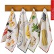 STROFINACCI 50X70CM 4 PEZZI COTONE DIGITALE CANDY RICETTE SGHOME