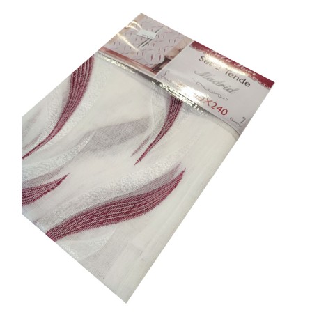 COPPIA TENDE RICAMO MADRID VT